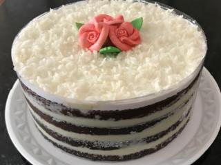 Naked Cake Bolo Prestígio